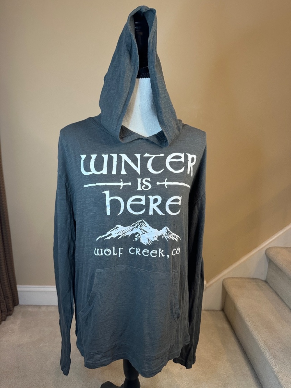 Winter Is Here / Wolf Creek, CO Hoodie - Picture 10 of 10